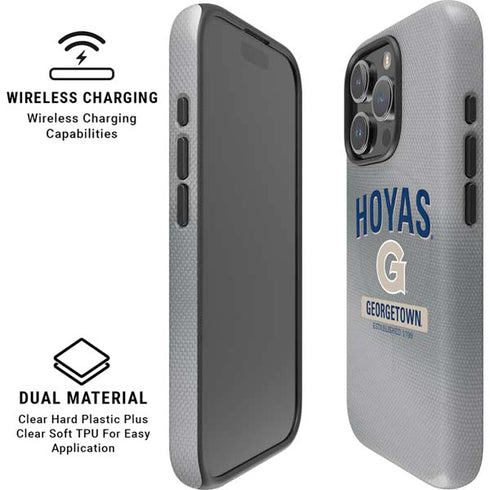 Georgetown University Established 1789 iPhone 16 Pro Magsafe Impact Case